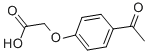 2-(4-Acetylphenoxy)acetic acid Structure,1878-81-5Structure