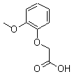 2-Methoxyphenoxyacetic acidStructure,1878-85-9Structure 2-Methoxyphenoxyacetic acid Structure,1878-85-9Structure