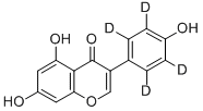 Genistein-d4 (4-hydroxyphenyl-2,3,5,6-d4)Structure,187960-08-3Structure Genistein-d4 (4-hydroxyphenyl-2,3,5,6-d4) Structure,187960-08-3Structure