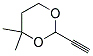 1,3-Dioxane, 2-ethynyl-4,4-dimethyl-(9ci)Structure,189358-52-9Structure 1,3-Dioxane, 2-ethynyl-4,4-dimethyl-(9ci) Structure,189358-52-9Structure