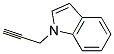 1-(2-丙炔)-1H-吲哚結(jié)構(gòu)式_19017-00-6結(jié)構(gòu)式