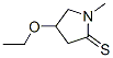 2-Pyrrolidinethione, 4-ethoxy-1-methyl-Structure,190193-02-3Structure 2-Pyrrolidinethione, 4-ethoxy-1-methyl- Structure,190193-02-3Structure