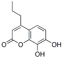7,8-Dihydroxy-4-propylcoumarinStructure,19040-67-6Structure 7,8-Dihydroxy-4-propylcoumarin Structure,19040-67-6Structure
