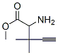 4-Pentynoicacid,2-amino-3,3-dimethyl-,methylester(9ci)Structure,191615-42-6Structure 4-Pentynoicacid,2-amino-3,3-dimethyl-,methylester(9ci) Structure,191615-42-6Structure