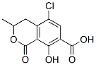 5-Chloro-8-hydroxy-3-methyl-1-oxoisochroman-7-carboxylic acidStructure,19165-63-0Structure 5-Chloro-8-hydroxy-3-methyl-1-oxoisochroman-7-carboxylic acid Structure,19165-63-0Structure