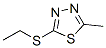 1,3,4-Thiadiazole, 2-(ethylthio)-5-methyl-Structure,1925-79-7Structure 1,3,4-Thiadiazole, 2-(ethylthio)-5-methyl- Structure,1925-79-7Structure