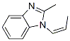 (z)-(9ci)-2-甲基-1-(1-丙烯基)-1H-苯并咪唑結構式_192505-91-2結構式