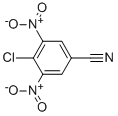 4-Chloro-3,5-dinitrobenzonitrileStructure,1930-72-9Structure 4-Chloro-3,5-dinitrobenzonitrile Structure,1930-72-9Structure