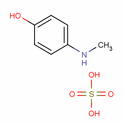 P-methylaminophenol sulfateStructure,1936-57-8Structure P-methylaminophenol sulfate Structure,1936-57-8Structure