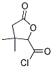 2-Furancarbonyl chloride, tetrahydro-3,3-dimethyl-5-oxo-(9ci)Structure,194421-60-8Structure 2-Furancarbonyl chloride, tetrahydro-3,3-dimethyl-5-oxo-(9ci) Structure,194421-60-8Structure