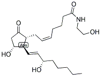 (5Z,8xi,13e)-11,15-dihydroxy-n-(2-hydroxyethyl)-9-oxoprosta-5,13-dien-1-amideStructure,194935-38-1Structure (5Z,8xi,13e)-11,15-dihydroxy-n-(2-hydroxyethyl)-9-oxoprosta-5,13-dien-1-amide Structure,194935-38-1Structure