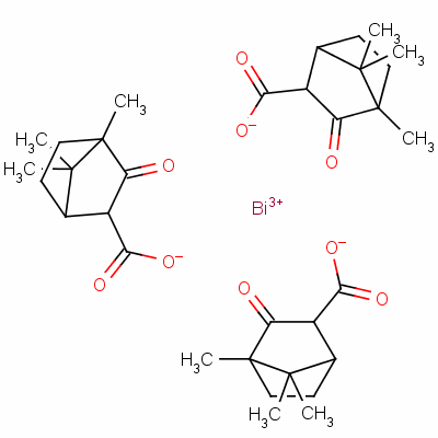 2-Oxo-3-bornanecarboxylic acid bismuth saltStructure,19495-28-4Structure 2-Oxo-3-bornanecarboxylic acid bismuth salt Structure,19495-28-4Structure