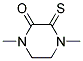 Piperazinone, 1,4-dimethyl-3-thioxo-(9ci)Structure,195048-48-7Structure Piperazinone, 1,4-dimethyl-3-thioxo-(9ci) Structure,195048-48-7Structure