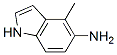 4-Methyl-5-aminoindole Structure,196205-06-8Structure