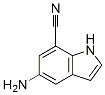 1H-indole-7-carbonitrile, 5-amino-Structure,196205-12-6Structure 1H-indole-7-carbonitrile, 5-amino- Structure,196205-12-6Structure