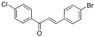 2-Propen-1-one,3-(4-bromophenyl)-1-(4-chlorophenyl)-Structure,19672-61-8Structure 2-Propen-1-one,3-(4-bromophenyl)-1-(4-chlorophenyl)- Structure,19672-61-8Structure