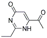 4(1H)-pyrimidinone, 6-acetyl-2-ethyl-(9ci)Structure,197140-53-7Structure 4(1H)-pyrimidinone, 6-acetyl-2-ethyl-(9ci) Structure,197140-53-7Structure