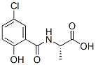 Alanine, n-(5-chloro-2-hydroxybenzoyl)- Structure,197517-40-1Structure