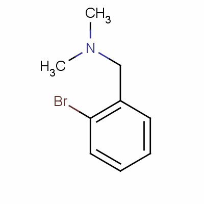 Benzenemethanamine, 2-bromo-n,n-dimethyl-Structure,1976-04-1Structure Benzenemethanamine, 2-bromo-n,n-dimethyl- Structure,1976-04-1Structure
