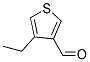 3-Thiophenecarboxaldehyde, 4-ethyl- (9ci)Structure,197724-05-3Structure 3-Thiophenecarboxaldehyde, 4-ethyl- (9ci) Structure,197724-05-3Structure