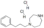 Hexahydro-1-(3-phenylpropyl)-1h-1,4-diazepine dihydrochlorideStructure,198895-75-9Structure Hexahydro-1-(3-phenylpropyl)-1h-1,4-diazepine dihydrochloride Structure,198895-75-9Structure