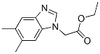 Ethyl 5,6-dimethyl-1H-benzimidazole-1-acetateStructure,199189-67-8Structure Ethyl 5,6-dimethyl-1H-benzimidazole-1-acetate Structure,199189-67-8Structure