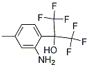 2-(2-Amino-4-methyl-phenyl)-1,1,1,3,3,3-hexafluoro-propan-2-olStructure,1992-08-1Structure 2-(2-Amino-4-methyl-phenyl)-1,1,1,3,3,3-hexafluoro-propan-2-ol Structure,1992-08-1Structure