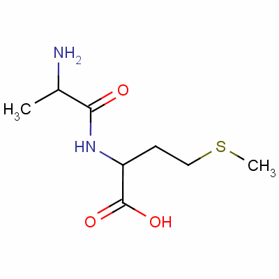 2-(2-aMinopropionylamino)-4-methylsulfanylbutyric acidStructure,1999-43-5Structure 2-(2-aMinopropionylamino)-4-methylsulfanylbutyric acid Structure,1999-43-5Structure