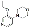 Morpholine, 4-(3-ethoxy-4-pyridinyl)-(9ci)Structure,200064-36-4Structure Morpholine, 4-(3-ethoxy-4-pyridinyl)-(9ci) Structure,200064-36-4Structure