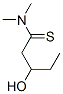 Pentanethioamide, 3-hydroxy-n,n-dimethyl-Structure,200562-74-9Structure Pentanethioamide, 3-hydroxy-n,n-dimethyl- Structure,200562-74-9Structure