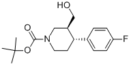 (3S,4r)-1-boc-3-hydroxymethyl-4-(4-fluorophenyl)-piperidineStructure,200572-33-4Structure (3S,4r)-1-boc-3-hydroxymethyl-4-(4-fluorophenyl)-piperidine Structure,200572-33-4Structure