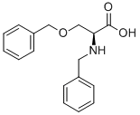 (2S)-2-(benzylamino)-3-phenylmethoxypropanoic acid Structure,201209-83-8Structure