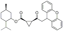 (1S,2s)-((1r,2s,5r)-2-異丙基-5-甲基環(huán)己基) 2-(2-(9h-氧雜蒽-9-基)乙酰基)環(huán)丙烷羧酸結(jié)構(gòu)式_201851-10-7結(jié)構(gòu)式