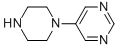 5-(哌嗪-1-基)嘧啶結(jié)構(gòu)式_202135-70-4結(jié)構(gòu)式