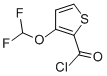 2-Thiophenecarbonyl chloride, 3-(difluoromethoxy)-(9ci)Structure,202400-93-9Structure 2-Thiophenecarbonyl chloride, 3-(difluoromethoxy)-(9ci) Structure,202400-93-9Structure