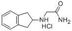 N<sup>2</sup>-(2,3-二氫-1H-茚-2-基)甘氨酰胺鹽酸鹽(1:1)結(jié)構(gòu)式_202914-18-9結(jié)構(gòu)式
