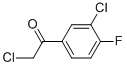 (9ci)-2-氯-1-(3-氯-4-氟苯基)-乙酮結(jié)構(gòu)式_203251-37-0結(jié)構(gòu)式