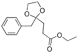 Ethyl 2-benzyl-1,3-dioxolane-2-propionateStructure,20416-12-0Structure Ethyl 2-benzyl-1,3-dioxolane-2-propionate Structure,20416-12-0Structure