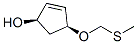 順式-(9ci)-4-[(甲基硫代)甲氧基]-2-環(huán)戊烯-1-醇結(jié)構(gòu)式_204587-57-5結(jié)構(gòu)式