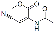 (2e)-(9ci)-2-(乙?；被?-3-氰基-2-丙酸甲酯結(jié)構(gòu)式_204767-36-2結(jié)構(gòu)式