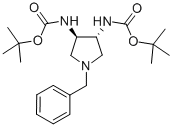 (R,r)-n-benzyl-3,4-trans-(n-boc)-diaminopyrrolidineStructure,205251-35-0Structure (R,r)-n-benzyl-3,4-trans-(n-boc)-diaminopyrrolidine Structure,205251-35-0Structure
