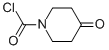 1-Piperidinecarbonyl chloride, 4-oxo-(9ci) Structure,206182-51-6Structure