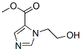 (9ci)-1-(2-羥基乙基)-1H-咪唑-5-羧酸甲酯結(jié)構(gòu)式_206533-22-4結(jié)構(gòu)式