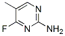 Pyrimidine, 2-amino-4-fluoro-5-methyl- (8ci)Structure,20655-09-8Structure Pyrimidine, 2-amino-4-fluoro-5-methyl- (8ci) Structure,20655-09-8Structure