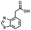 4-Benzothiazoleacetic acidStructure,208117-17-3Structure 4-Benzothiazoleacetic acid Structure,208117-17-3Structure