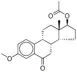 17-O-acetyl-3-o-methyl-6-oxo 17beta-estradiolStructure,20823-31-8Structure 17-O-acetyl-3-o-methyl-6-oxo 17beta-estradiol Structure,20823-31-8Structure