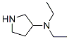 3-(二乙氨)吡咯烷結(jié)構(gòu)式_20984-81-0結(jié)構(gòu)式
