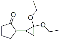 Cyclopentanone, 2-(2,2-diethoxycyclopropyl)-(9ci)Structure,210565-38-1Structure Cyclopentanone, 2-(2,2-diethoxycyclopropyl)-(9ci) Structure,210565-38-1Structure