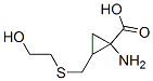1-氨基-2-[[(2-羥基乙基)硫代]甲基]-環(huán)丙烷羧酸結(jié)構(gòu)式_210576-79-7結(jié)構(gòu)式