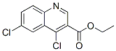 3-Quinolinecarboxylic acid, 4,6-dichloro-, ethyl esterStructure,21168-41-2Structure 3-Quinolinecarboxylic acid, 4,6-dichloro-, ethyl ester Structure,21168-41-2Structure